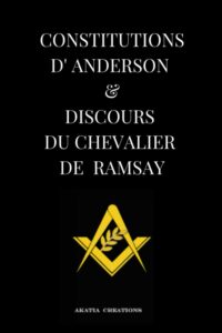 CONSTITUTIONS D'ANDERSON